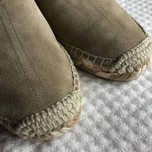 Rag & Bone Tan Suede Espadrilles